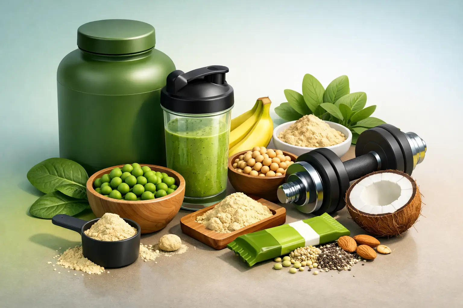 Veganski protein brez laktoze za regeneracijo